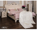 Кровать Афина 180х200 см крем-корень глянец