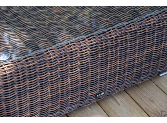 "Капри" трансформирующаяся лаунж-зона из искусственного ротанга, цвет коричневый