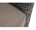 "Боно" лаунж-зона из искусственного ротанга, цвет графит