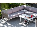 "Касабланка" модульная лаунж-зона из роупа (веревки), каркас из алюминия