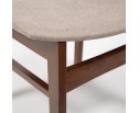 Стул с мягким сиденьем Rabat (дерево гевея/Тёмный Дуб)