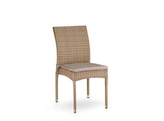 Комплект плетеной мебели T257B/Y380B-W65 Light Brown (4+1)