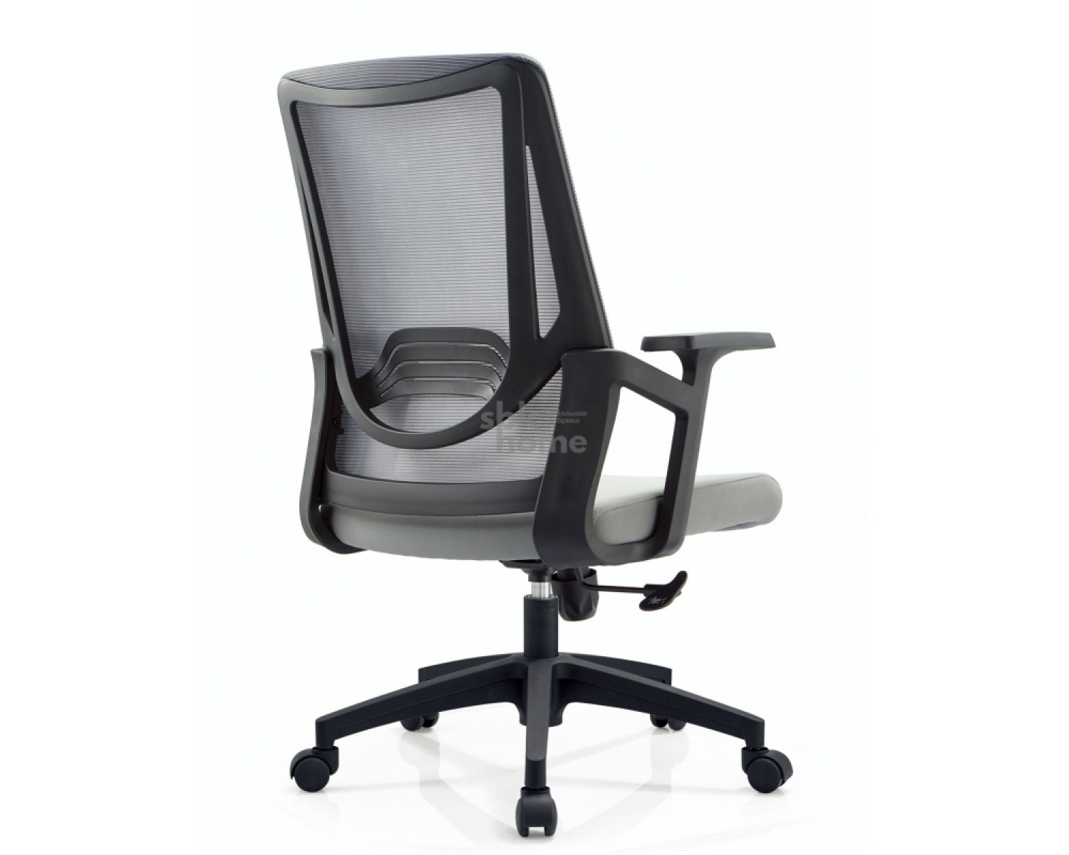 Кресло офисное,вращающееся LJ-2201В GREY (610*500*1070), LJ-2201В GREY ИМП