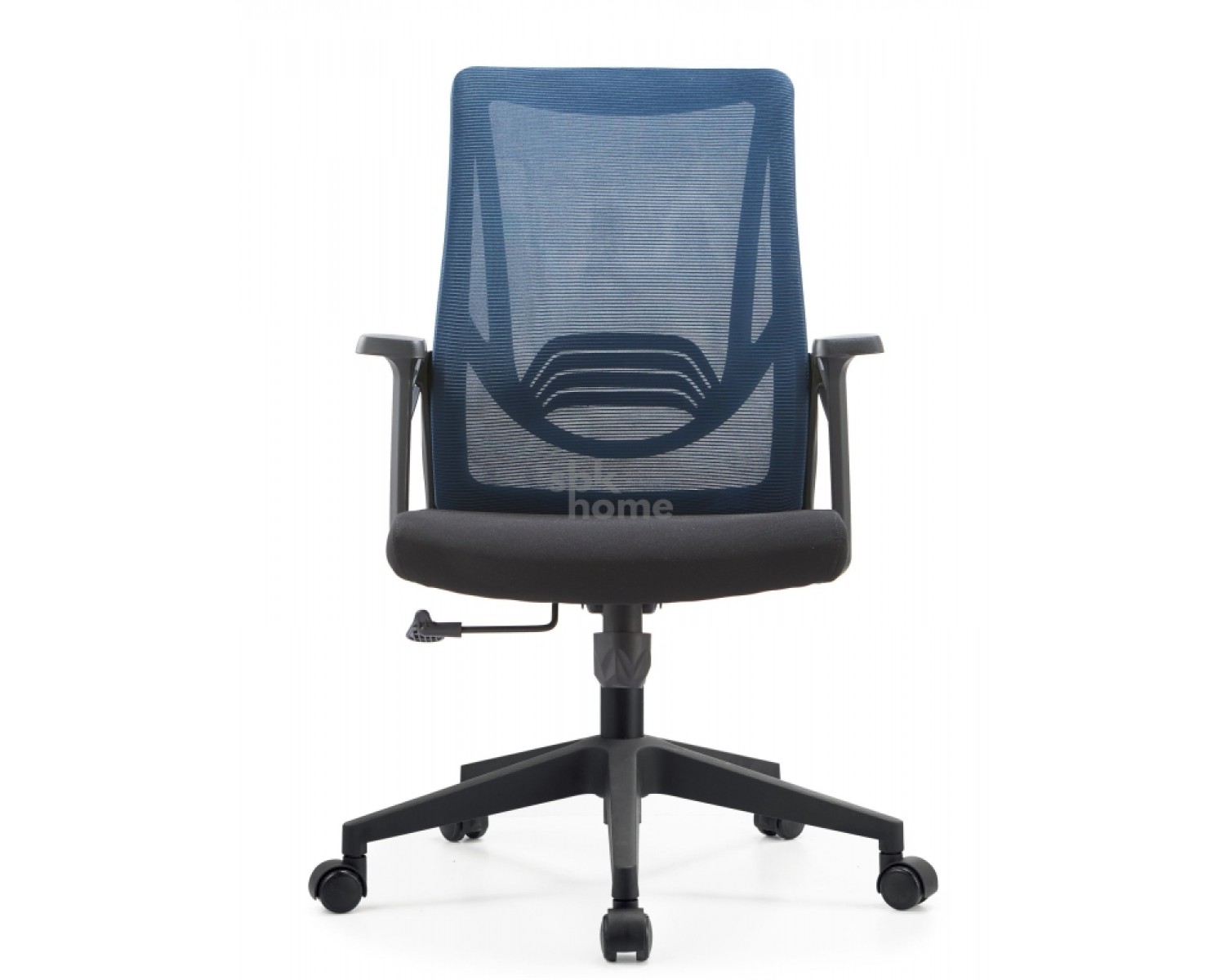 Кресло офисное,вращающееся LJ-2201В BLUE+BLACK (610*500*1070), LJ-2201В BLUE+BLACK ИМП