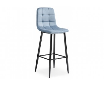Барный стул Chio blue / black