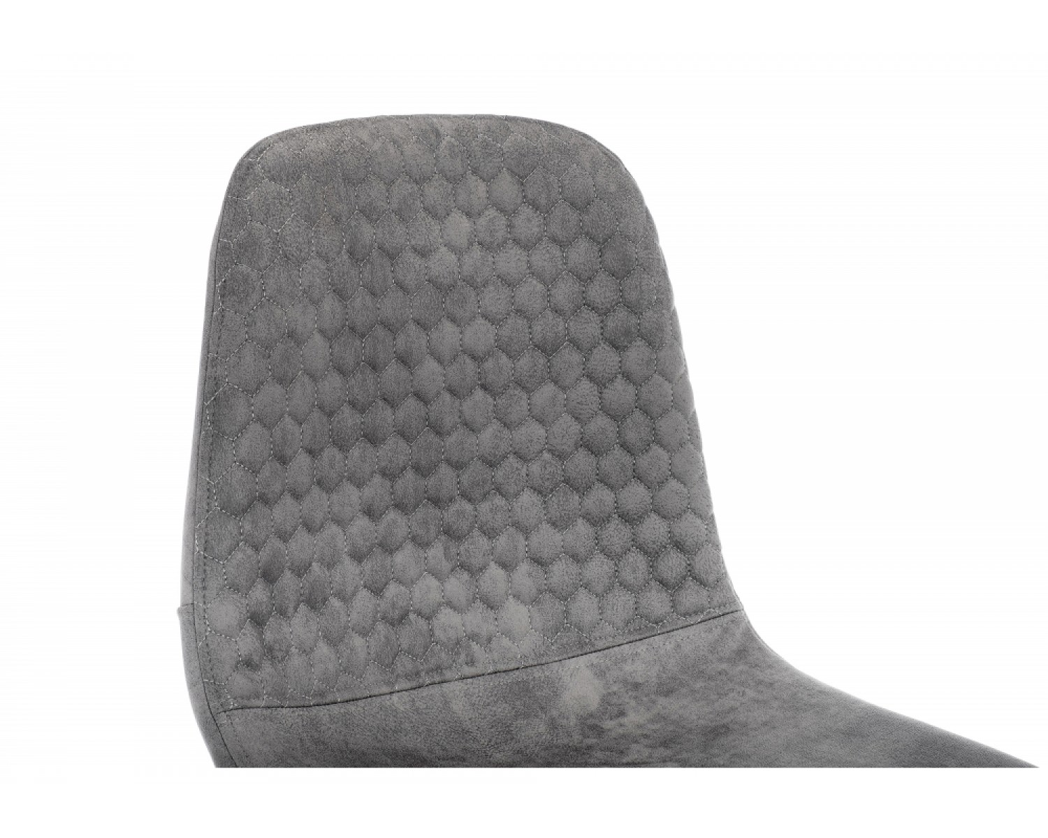 Барный стул Drop black / grey
