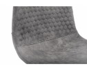 Барный стул Drop black / grey