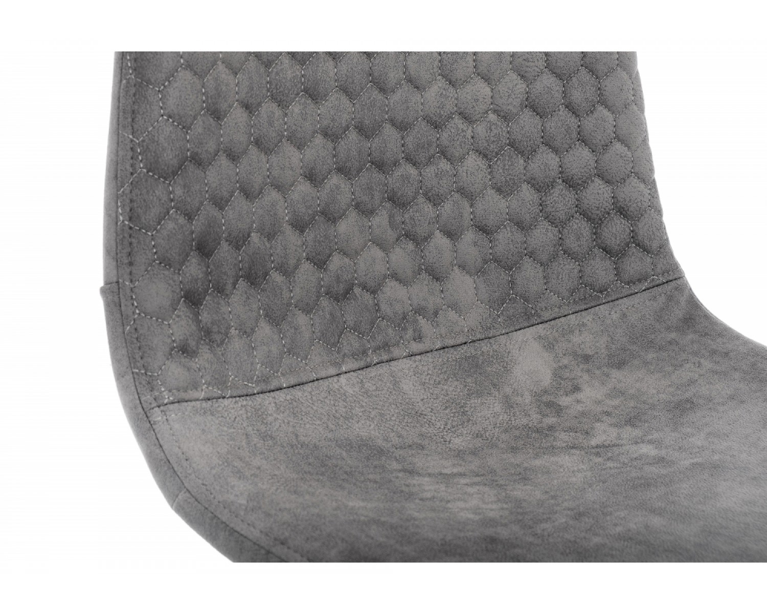 Барный стул Drop black / grey