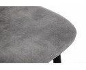 Барный стул Drop black / grey