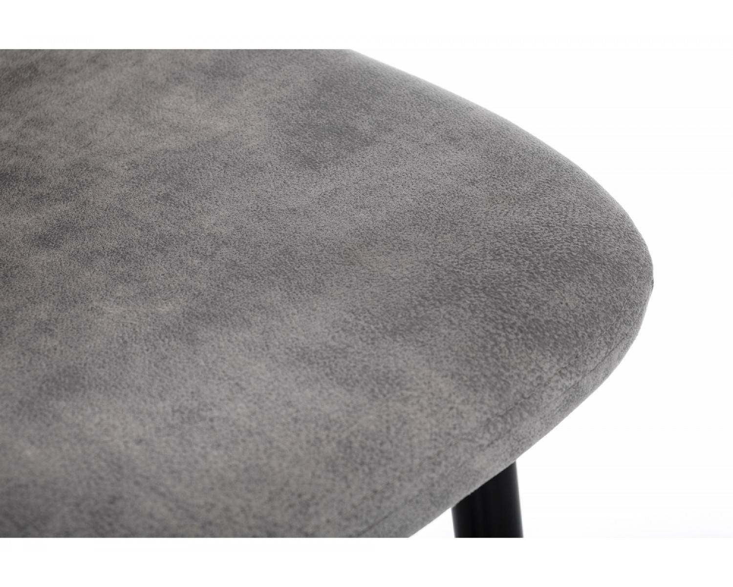 Барный стул Drop black / grey