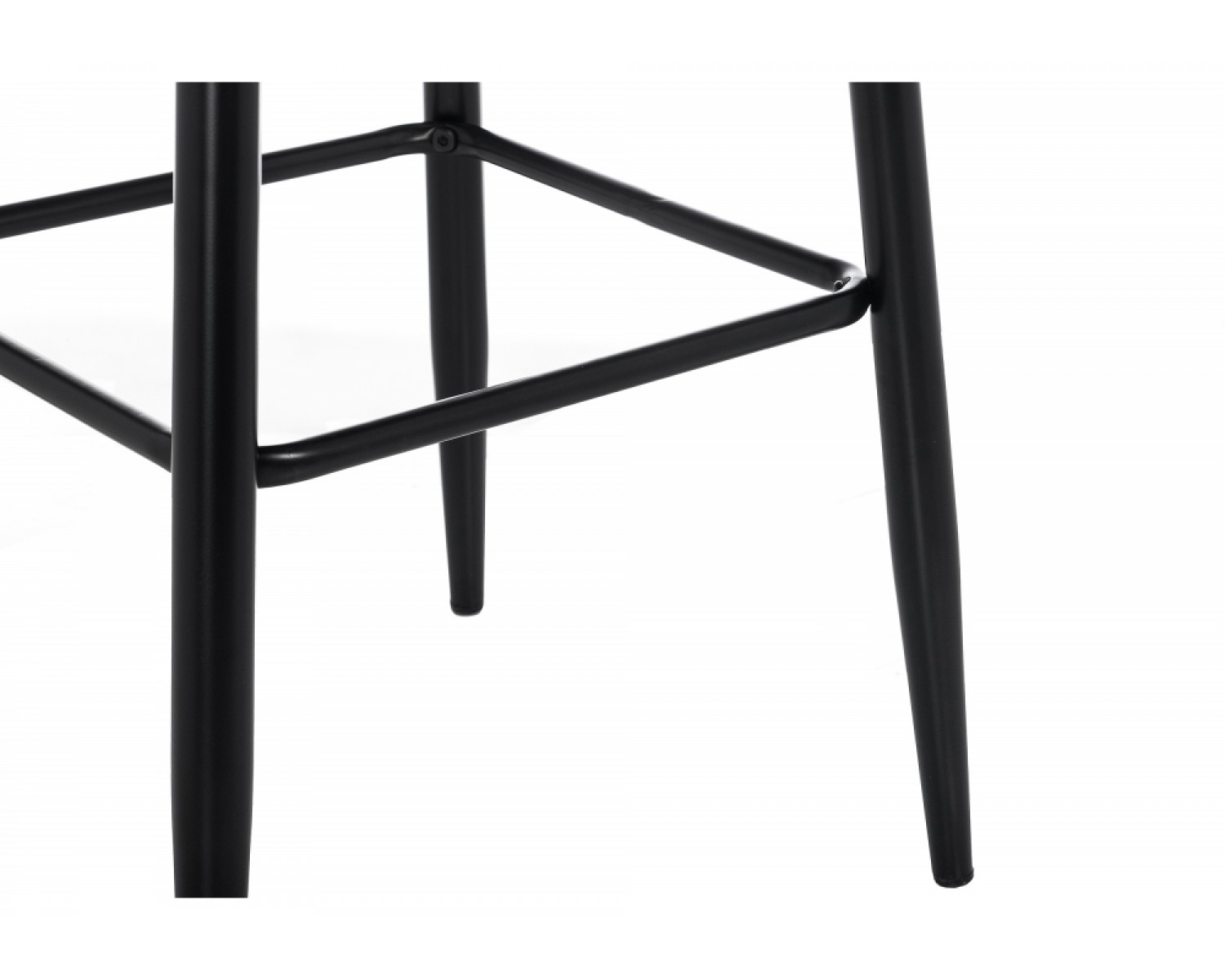 Барный стул Drop black / grey
