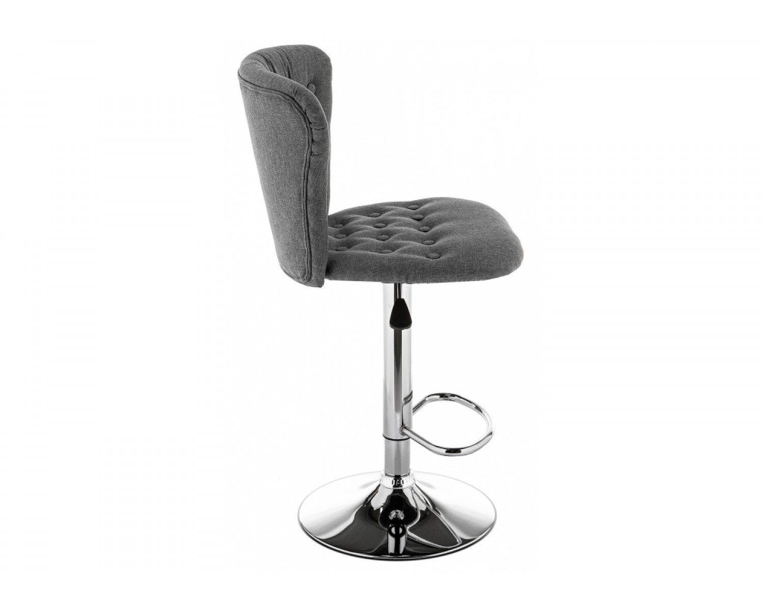 Барный стул Gerom fabric grey