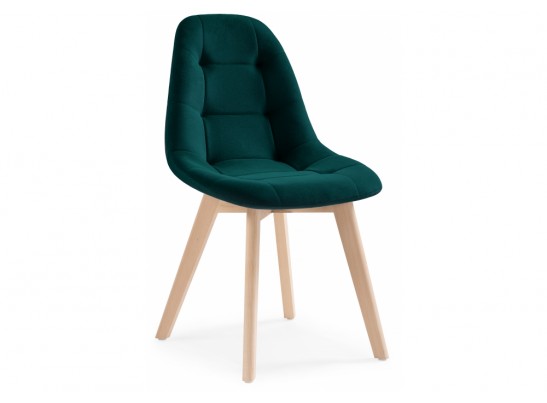 Деревянный стул Filip green / wood