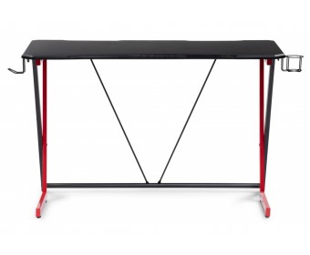 Компьютерный стол Kolman 120х60х76 black / red