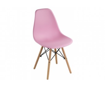 Пластиковый стул Eames PC-015 light pink
