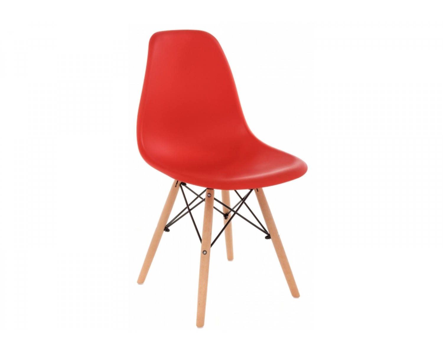 Пластиковый стул Eames PC-015 красный