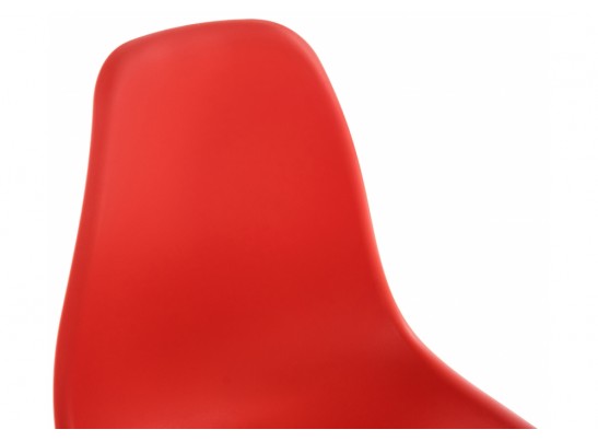 Пластиковый стул Eames PC-015 красный