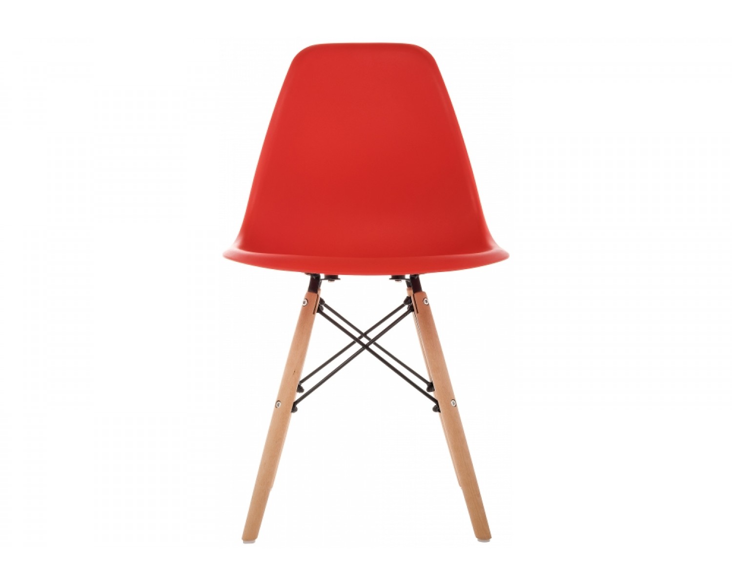 Пластиковый стул Eames PC-015 красный