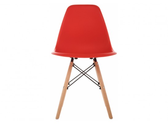 Пластиковый стул Eames PC-015 красный