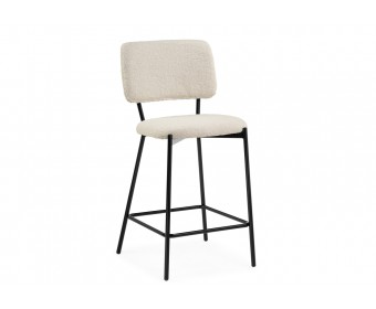 Полубарный стул Reparo bar beige / black