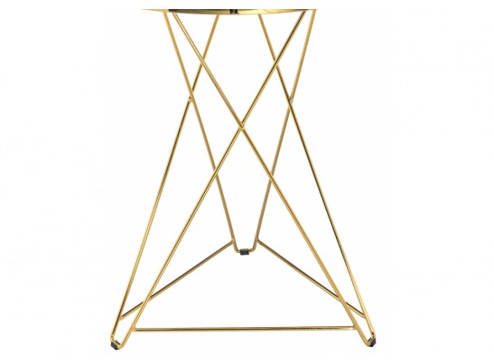 Стол Milena white / gold