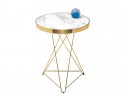 Стол Milena white / gold