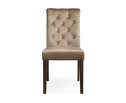 Стул Amelia dark walnut / fabric beige