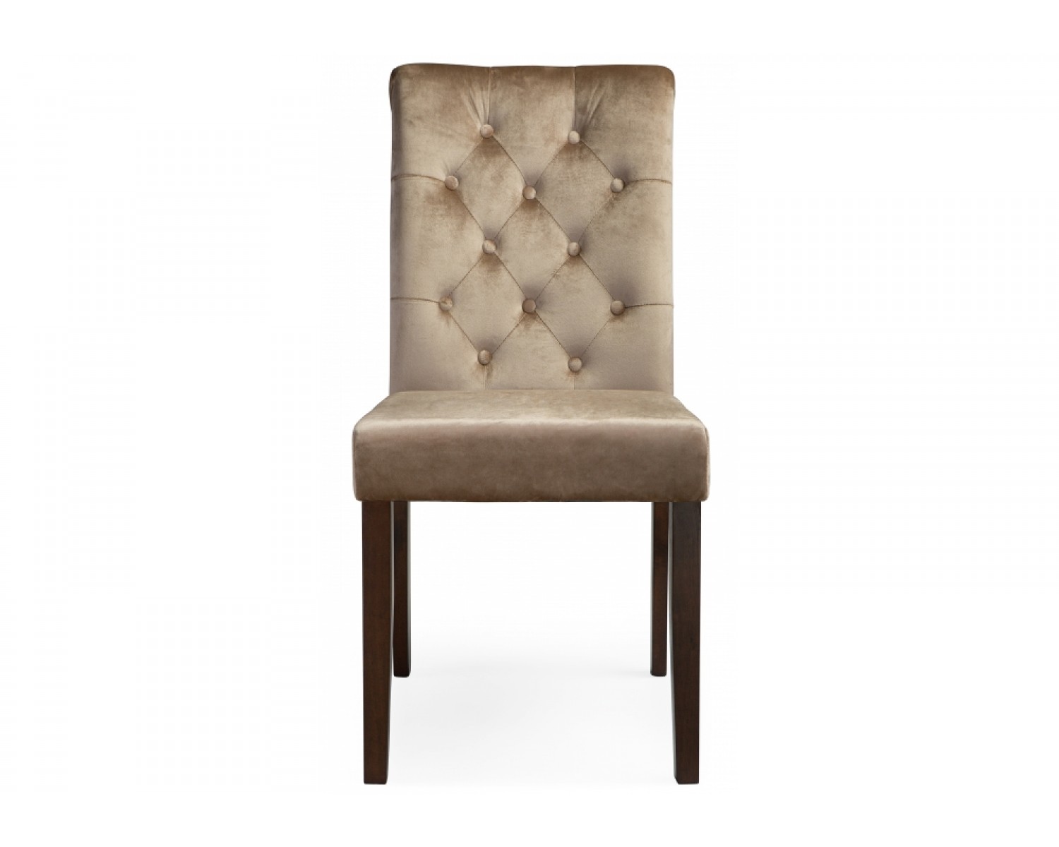 Стул Amelia dark walnut / fabric beige