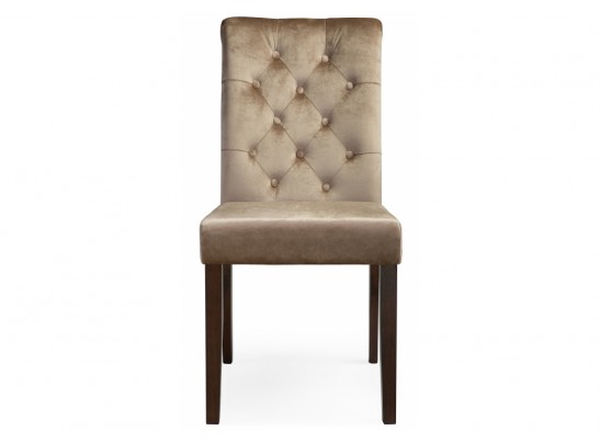 Стул Amelia dark walnut / fabric beige
