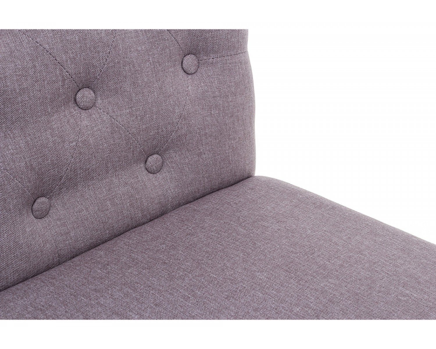 Стул Amelia white / fabric fog