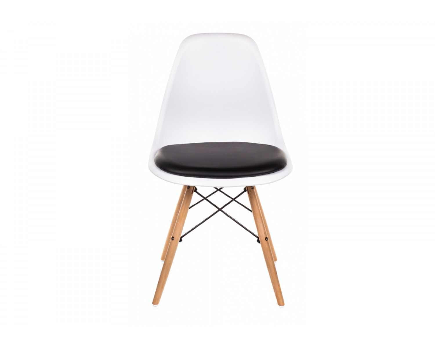Стул Eames PC-011 белый / черный