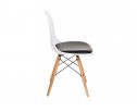 Стул Eames PC-011 белый / черный