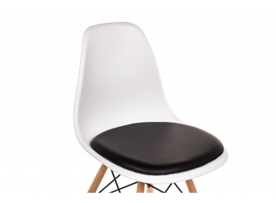Стул Eames PC-011 белый / черный