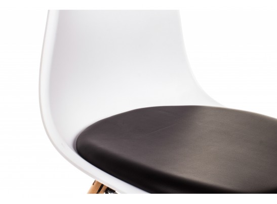 Стул Eames PC-011 белый / черный