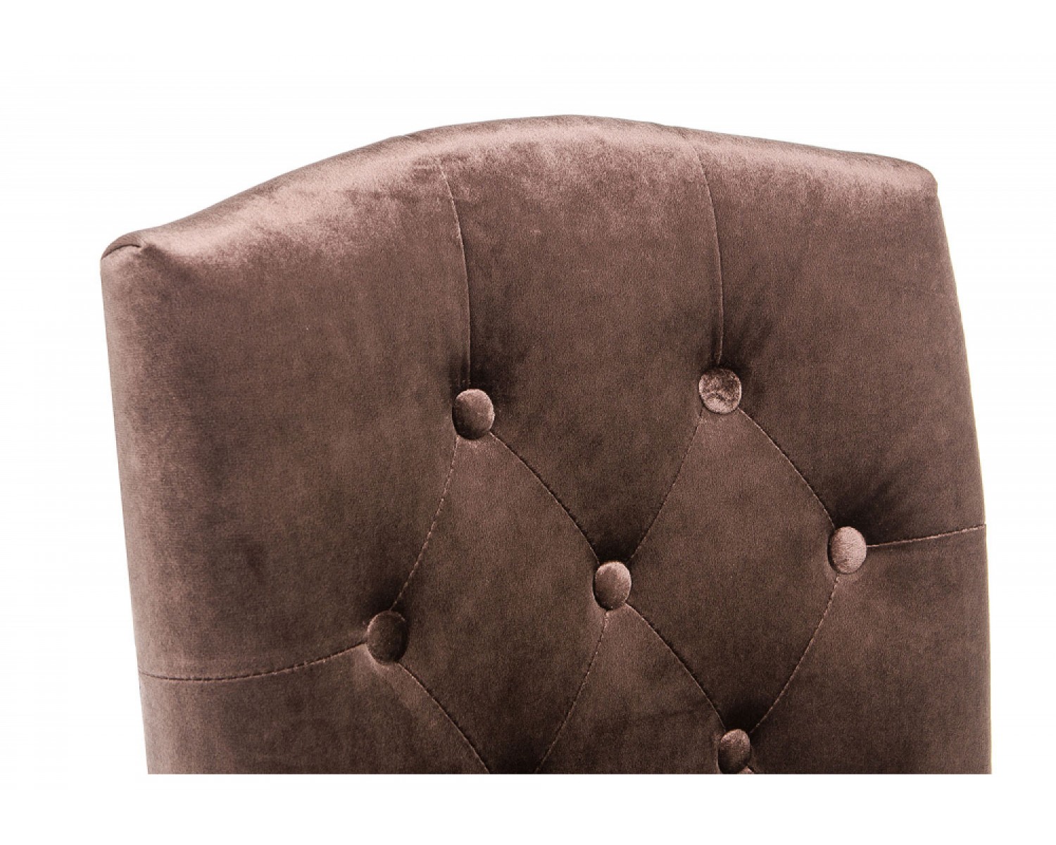 Стул Menson dark walnut / fabric brown