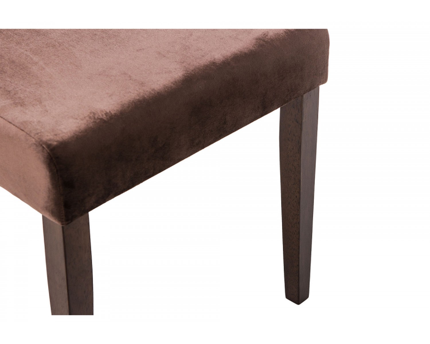 Стул Menson dark walnut / fabric brown