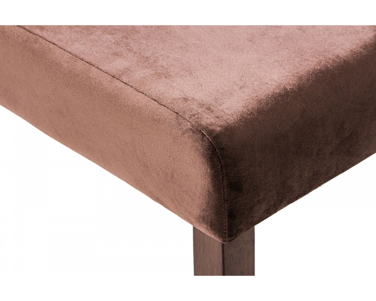 Стул Menson dark walnut / fabric brown