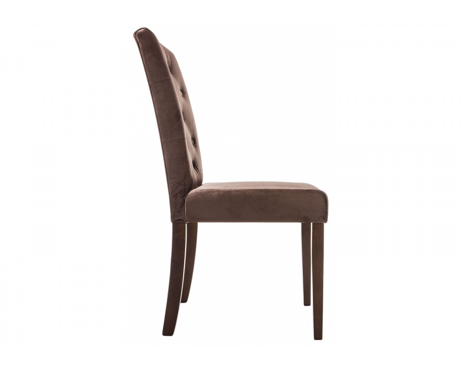 Стул Menson dark walnut / fabric brown