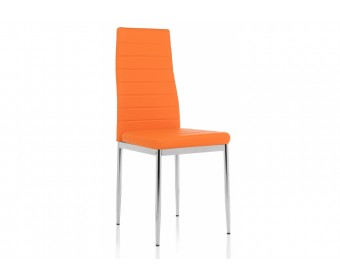 Стул на металлокаркасе DC2-001 orange