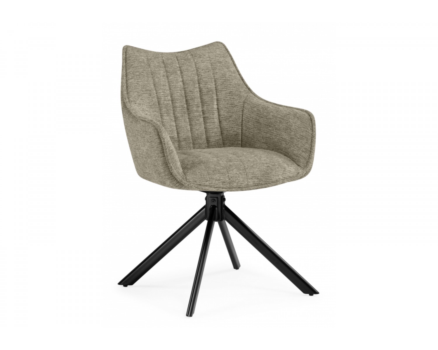 Стул на металлокаркасе Denever beige / black