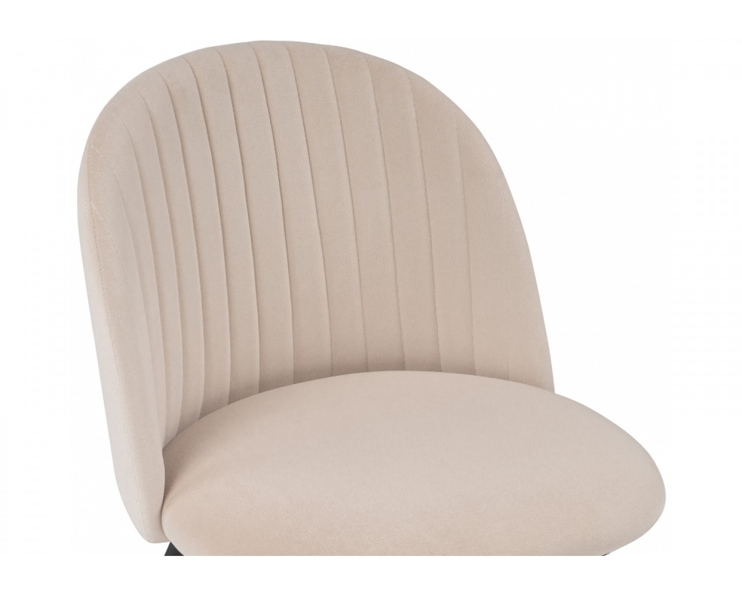 Стул на металлокаркасе Gabi beige / black / gold