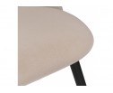 Стул на металлокаркасе Gabi beige / black / gold