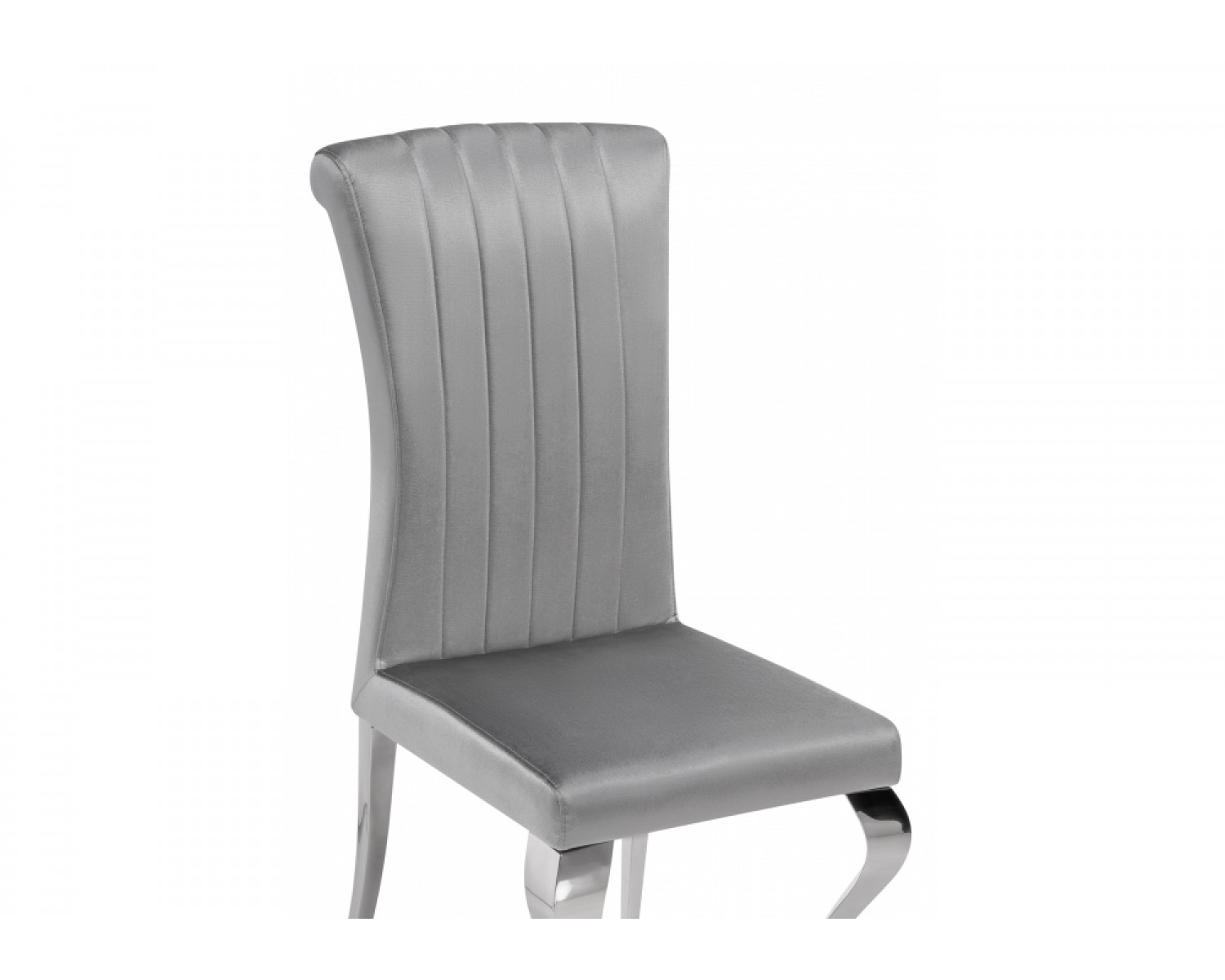 Стул на металлокаркасе Lund dark grey / steel