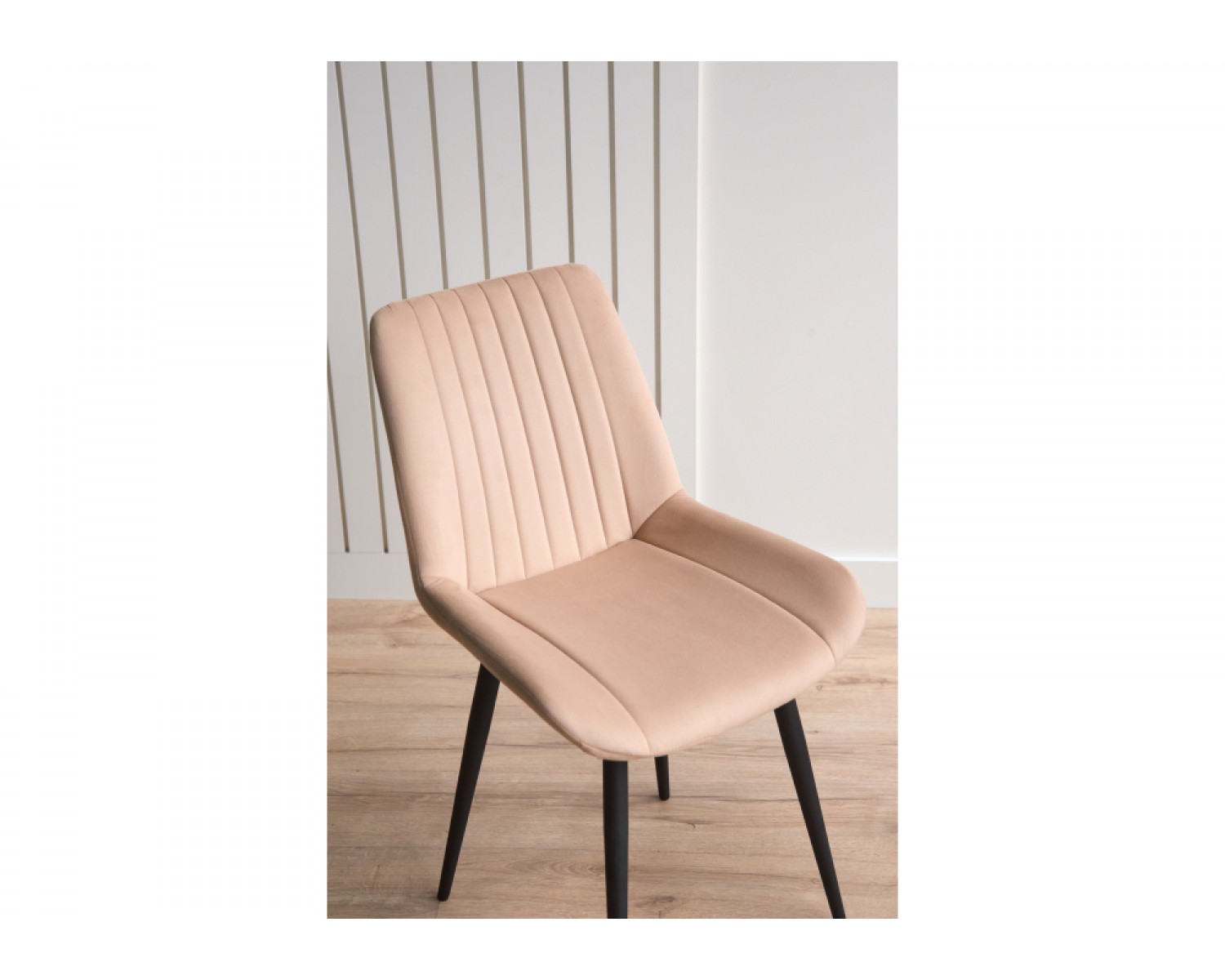 Стул на металлокаркасе Седа 360 бежевый (zd 210) / черный
