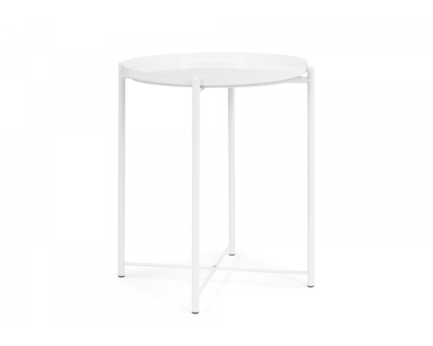 Журнальный столик-поднос Tray 1 46х52 white