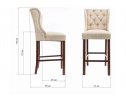 Барный стул Luton walnut