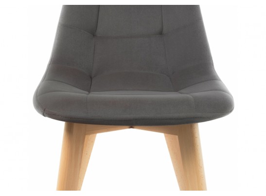 Деревянный стул Filip dark gray / wood