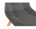 Деревянный стул Filip dark gray / wood
