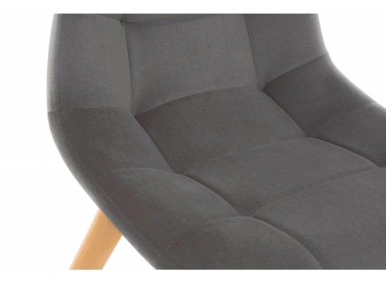 Деревянный стул Filip dark gray / wood