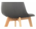 Деревянный стул Filip dark gray / wood